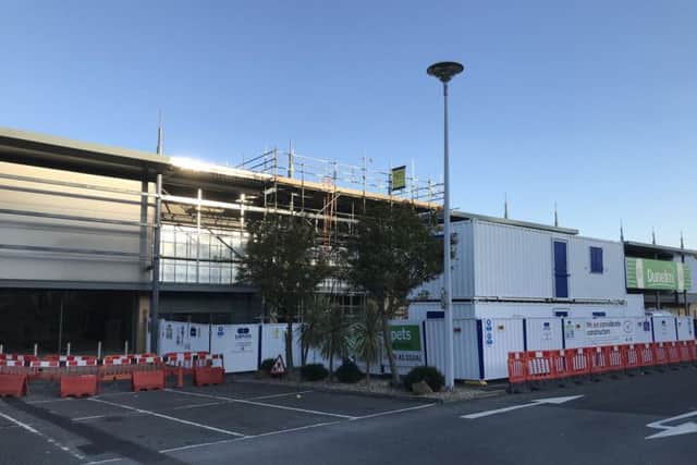 Work at the old Brantano shop at Seamer Road retail park, between the Next at Home and Pets At Home stores.