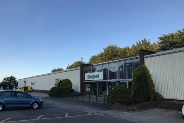 Magnet's current showroom on Seamer Road.