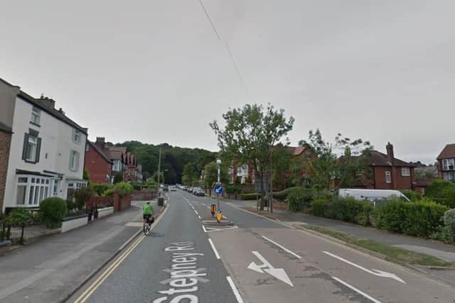 Stepney Road approaching the junction with Park Road. PIC: Google