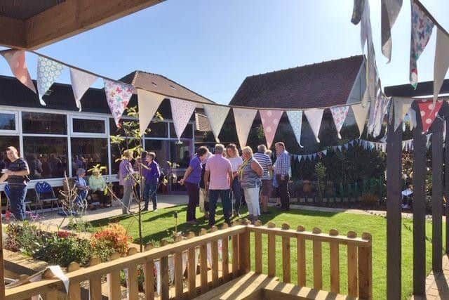 The organisers were blessed with a sunny day.
