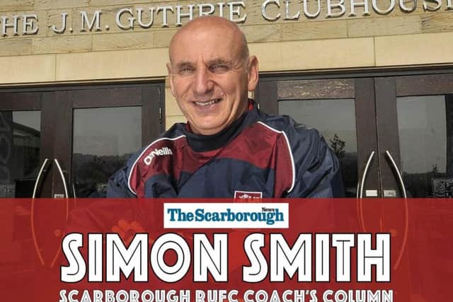 SRUFC coach Simon Smith's column