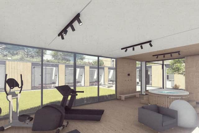 An architects impression of the Scarborough holiday home. PIC: The Bradley Lowery Foundation