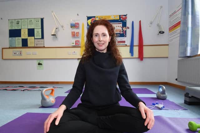 Yoga instructor Esme Short will be providing classes