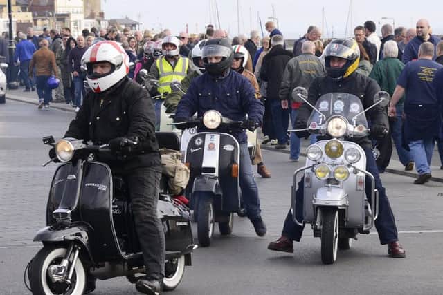 Scooter weekend in Bridlington