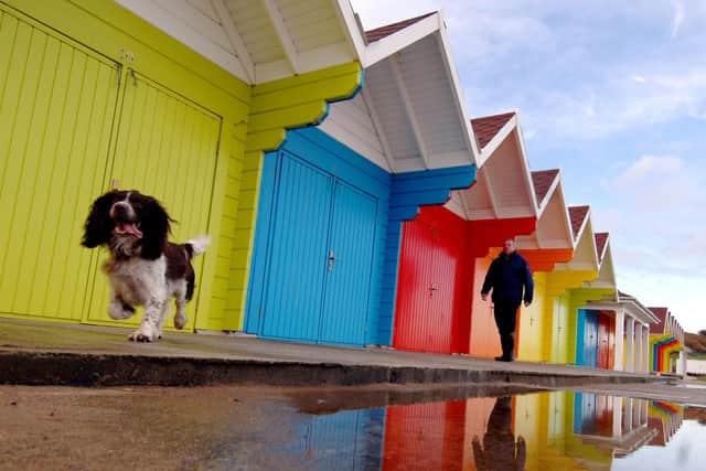 Scarborough's beach chalets on North and South bay are quite iconic and well-loved.