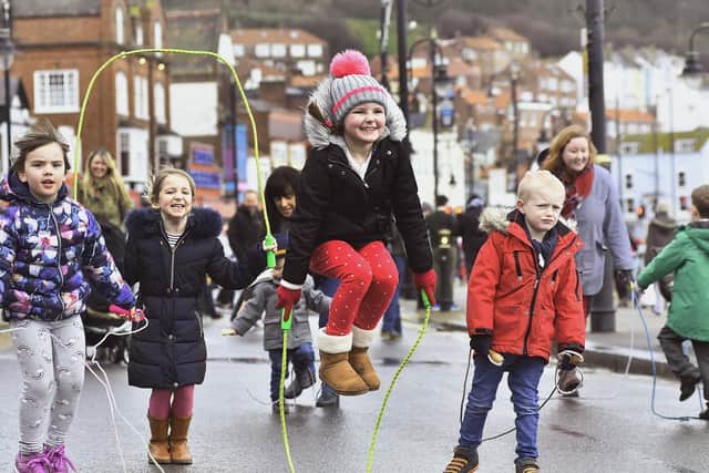One of the town's oldest traditions taking place every year on Shrove Tuesday.