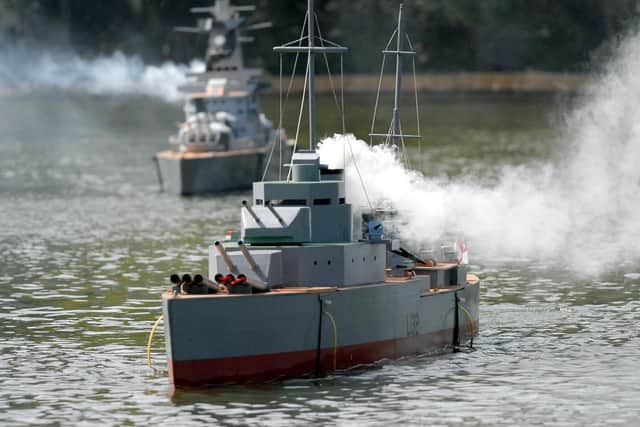 Peasholm Park Naval Warfare is a must see when visiting Scarborough. It's one of the longest running shows of all time with the first performance being held in the 1920s.