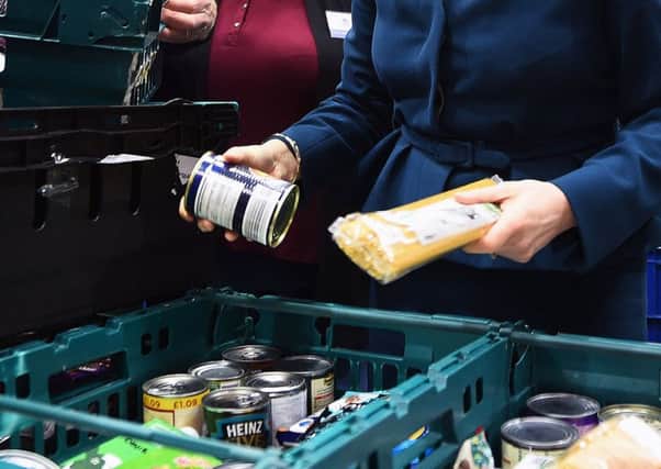 The Trussell Trust handed out 6,798 three-day emergency food parcels over the past six months.