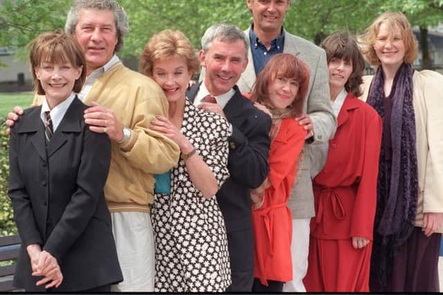 Christopher Beeny (fourth from left, with cast of Upstairs Downstairs) has passed away aged 78, his family have announced