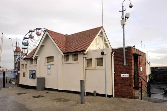 Vincent Pier toilets in Scarborough. Picture: Andrew Higgins.
