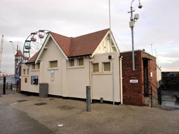 Vincent Pier toilets in Scarborough. Picture: Andrew Higgins.