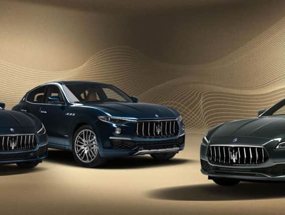 The Royale  range of Maseratis