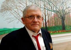 David Hockney canvas