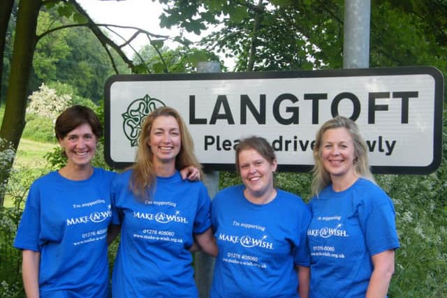 Suzy Naylor, Selina Moon, Jo Richardson and Ruth Burdass
