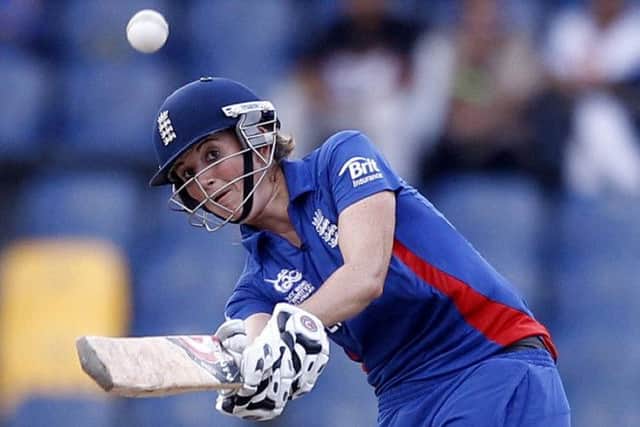 England's captain Charlotte Edwards