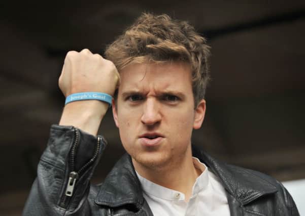 Greg James hosted the show that Scarborough's "tough cookie" mayor Pat Marsburg appeared on
