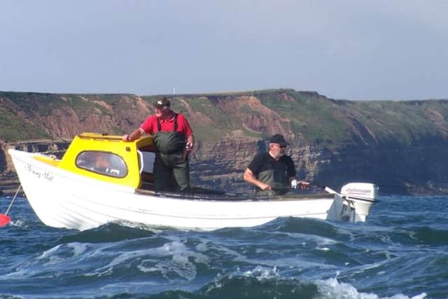Action from Filey Fishing Festival