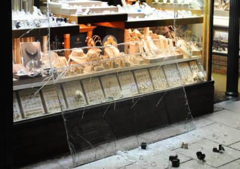 Jewellery raid at Griffins Jewellers on Prospect Street