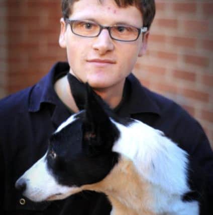 Bill Edwards, 21, at his home near Scalby, who has been cleared after a shooting incident last year, when he found and shot at, thieves trying to steal scrap metal. Photo by Andrew Higgins 130217c 07/01/2013