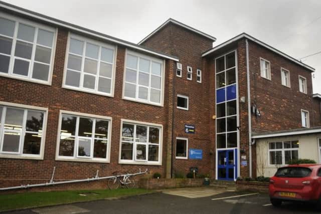 Eskdale School, and below, headteacher Sue Whelan and bottom, Mike Ward