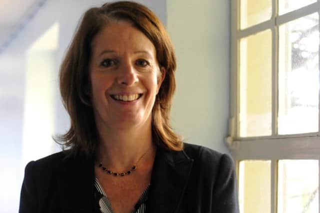 Head teacher Sue Wheelan, and below, Eskdale School