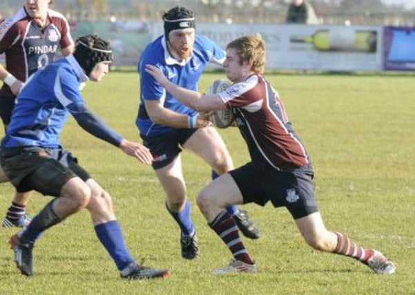 Corey Dennis, above in action against North Ribblesdale a couple of seasons ago, returns to the team as the two sides meet at Silver Royd on Saturday