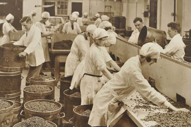 Staff hard at work in the Rowntree factory in York.