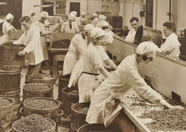 Staff hard at work in the Rowntree factory in York.