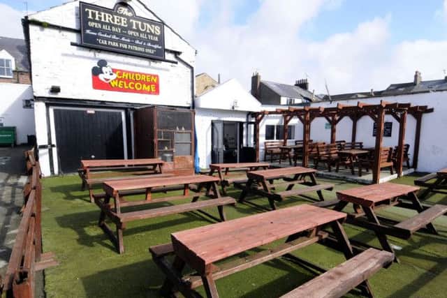 Three Tuns, Filey. 121003b. Picture Kevin Allen. 05/03/12.