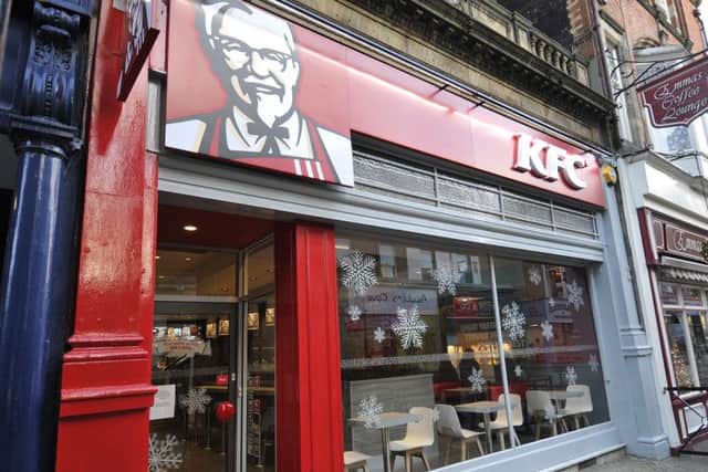 KFC, which is closed until further notice, after the council slapped it with a notice over a faulty fan