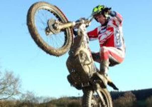 Andy Chilton on his way to victory in the Jacky Baxter trial
