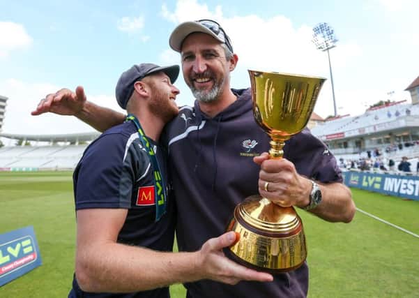 Yorkshire coach Jason Gillespie has enjoyed great success since taking over at Headingley