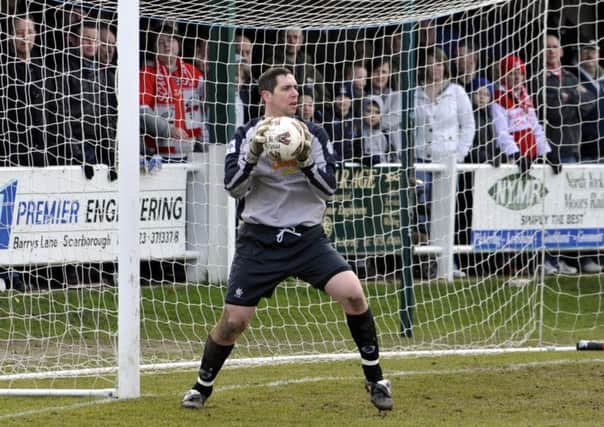 Former Boro and Pickering Town keeper Kevin Martin