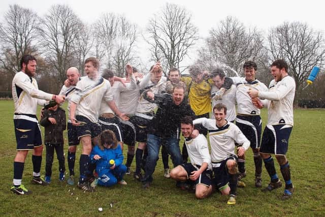 Whitby RFC won promotion with a 3-2 win at Snainton. Picture: Steve Lilly