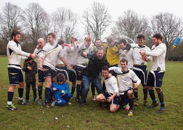 Whitby RFC won promotion with a 3-2 win at Snainton. Picture: Steve Lilly