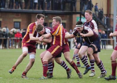 Scarborough on the charge against Middlesbrough. Picture: Andy Standing.