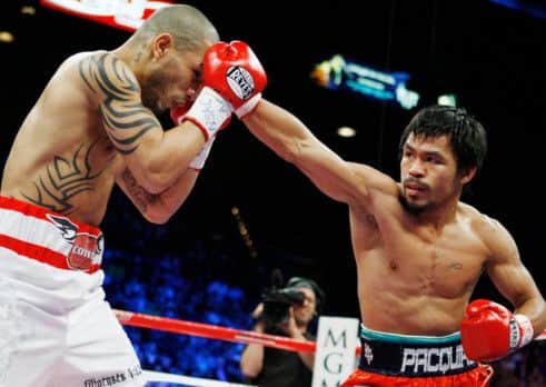 Rhodes Jnr would love a dream fight with Manny Pacquiao (above)