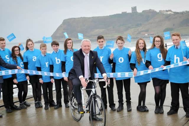 The sprint finish on stage one of the Tour de Yorkshire will be in Scarborough