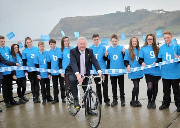 The sprint finish on stage one of the Tour de Yorkshire will be in Scarborough
