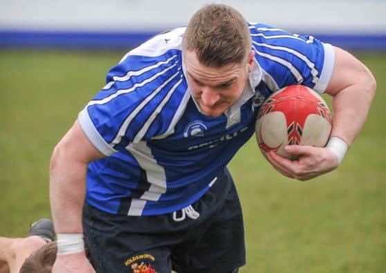 Rhys Howell, Klosters, scored the opening try