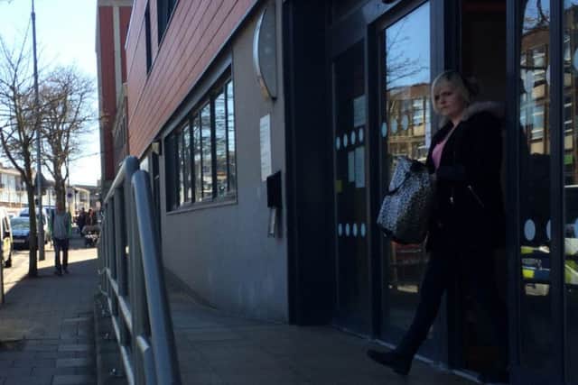 Alison Nugent leaves court