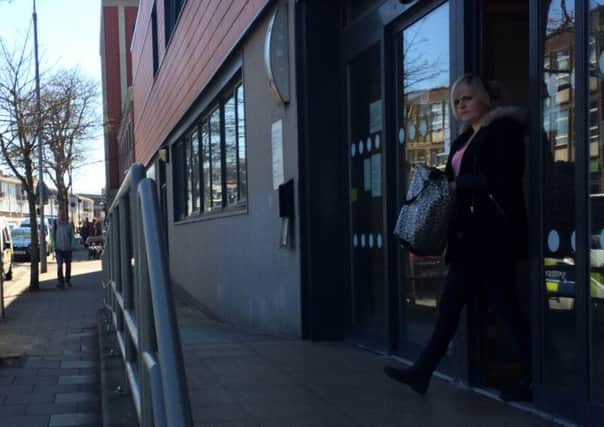 Alison Nugent leaves court