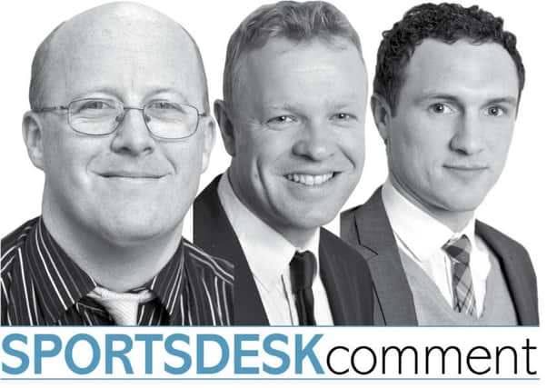 Sportsdesk Comment with Andy Bloomfield