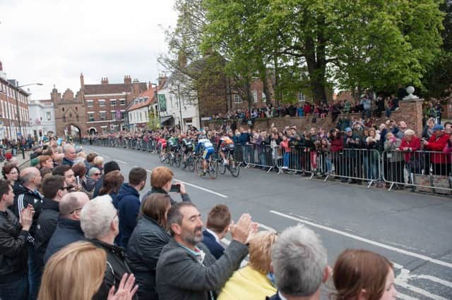 Tour de Yorkshire 2015 - Day 2 - North Bar, Beverley.