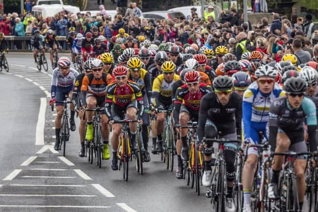 Tour de Yorkshire riders at Newmillerdam. Picture by Lee Ward