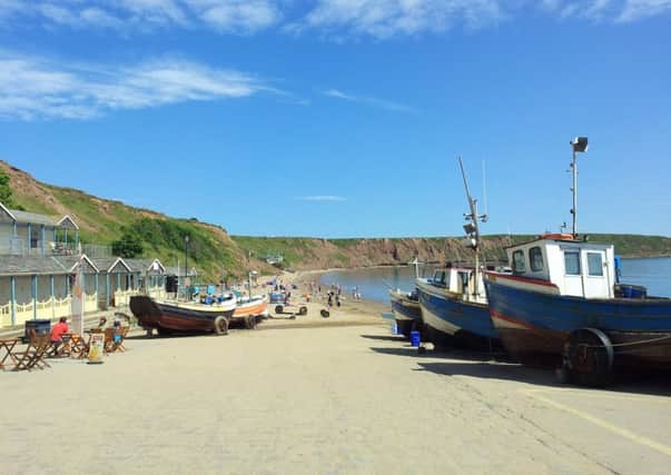 Filey Coble Landing. Photo by Carly-Jayne Swift