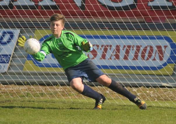 A great save from one of the finals at Queensgate