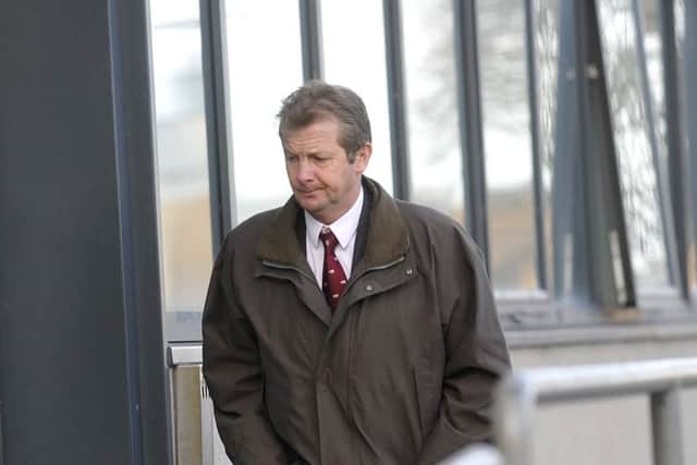 Sean McClarron at court.