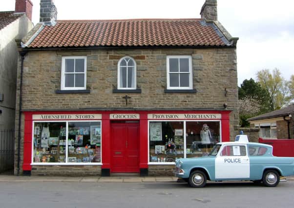 The Aidensfield Stores in Goathland which featured in  Heartbeat, the popular TV drama series, and is well-known across Yorkshire and beyond is up for sale .