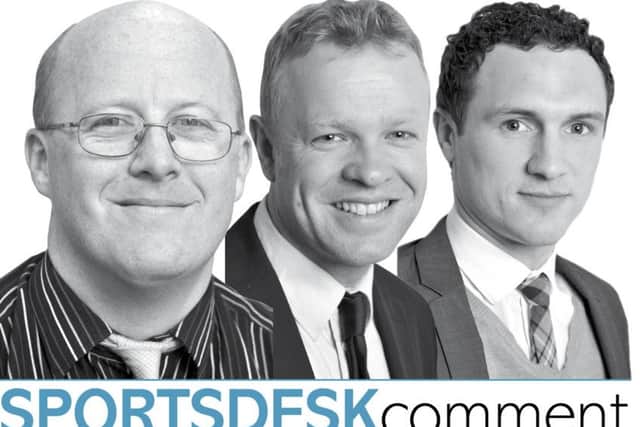 Sportsdesk Comment with Martin Dowey